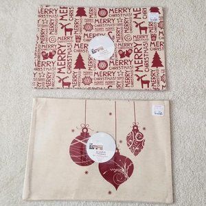 Winter Dreams Placemates 2 Different Design